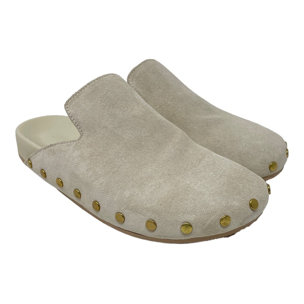 J Crew Size 6.5 Woman’s Suede Mule Shoes